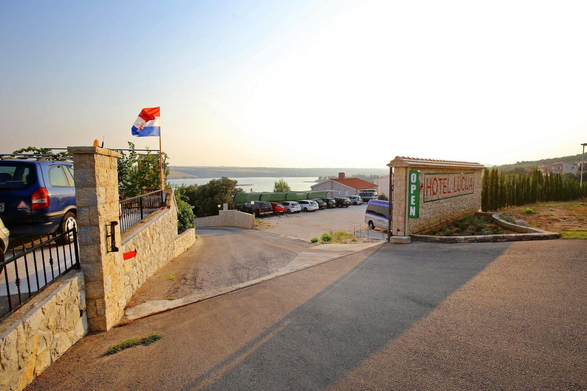 Hotel Lucija Posedarje Exterior foto